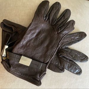 ❤️Prada Chocolate Brown Gloves